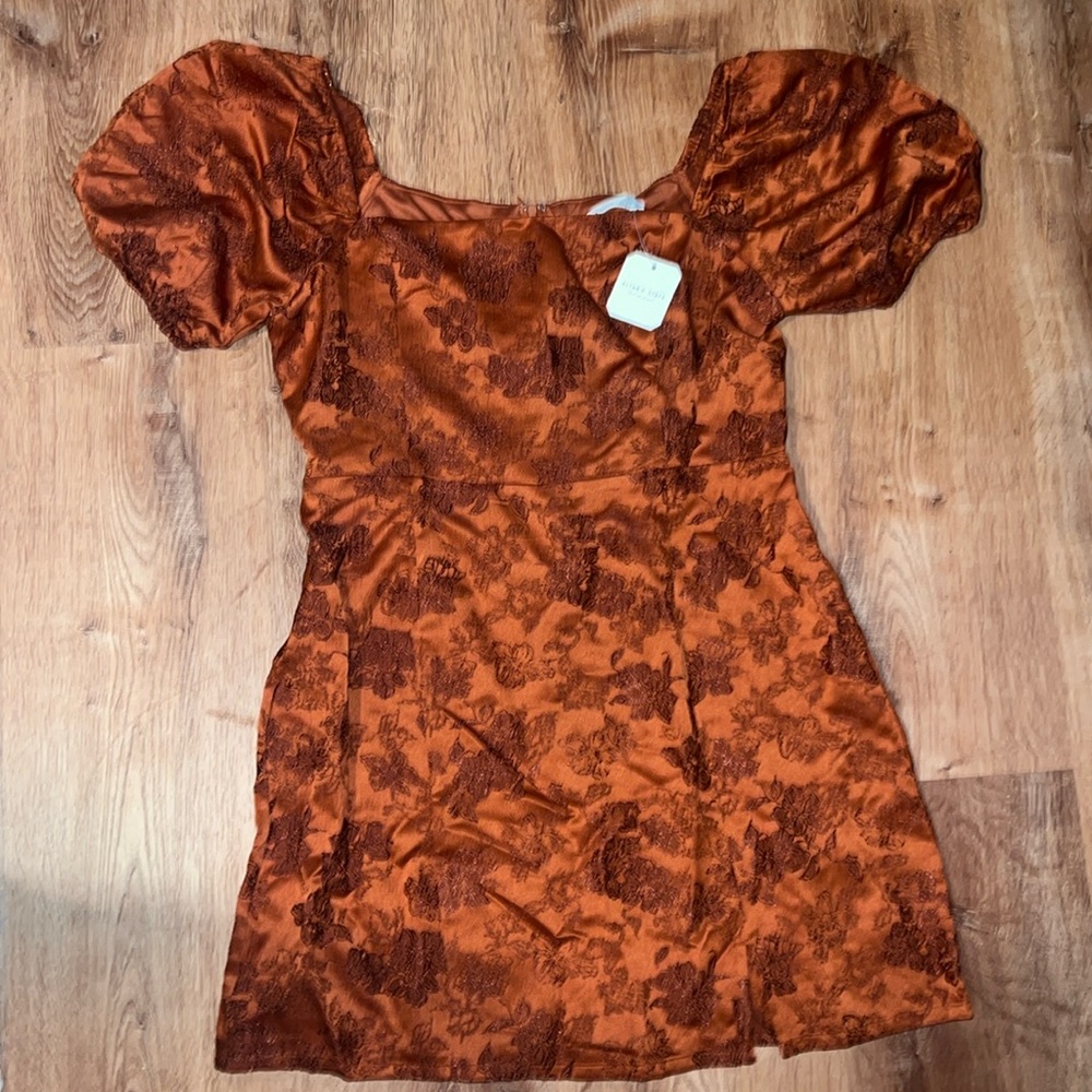 Off Shoulder Floral Dress